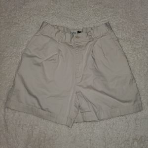 Gap High Waisted White Shorts